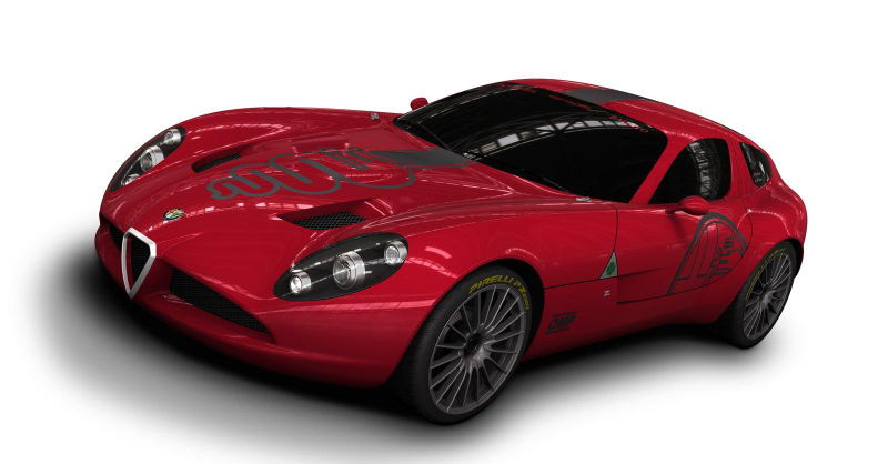 Illustration for article titled Zagato Alfa Romeo TZ3